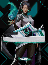 Baskets personnalisées Sage V.1